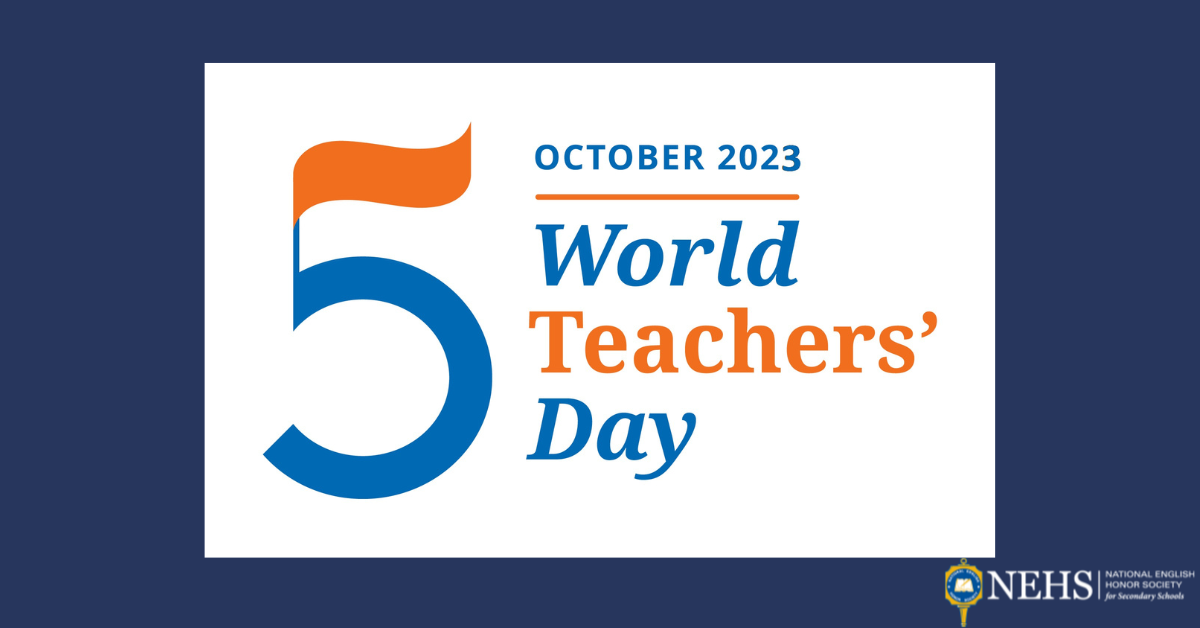 Thank Your English Teacher on World Teachers’ Day 2023 – NEHS Museletter